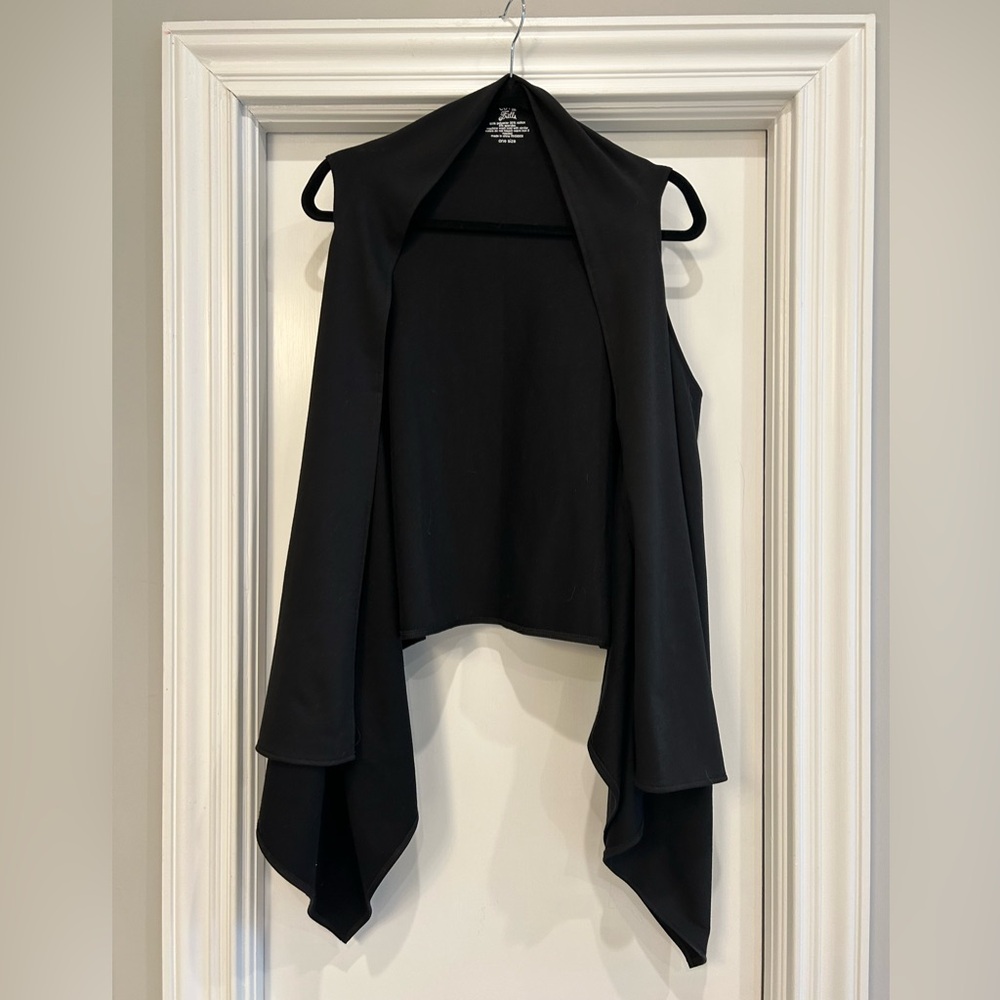 Cut the frills sweater vest. NWT. One size.